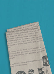 Linen tea towel – khaleeji recipe (Last chance!)