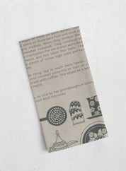 Linen tea towel – khaleeji recipe (Last chance!)