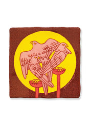 Art Tile, Falcons on a Wakir (perch)