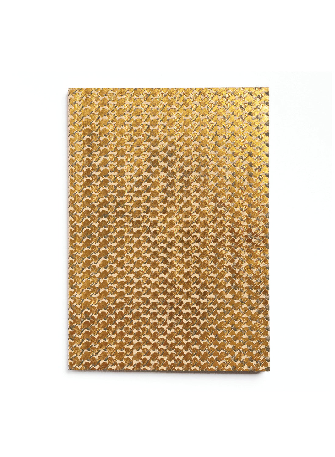 A5 notebook gatefold  – ghutra, gold