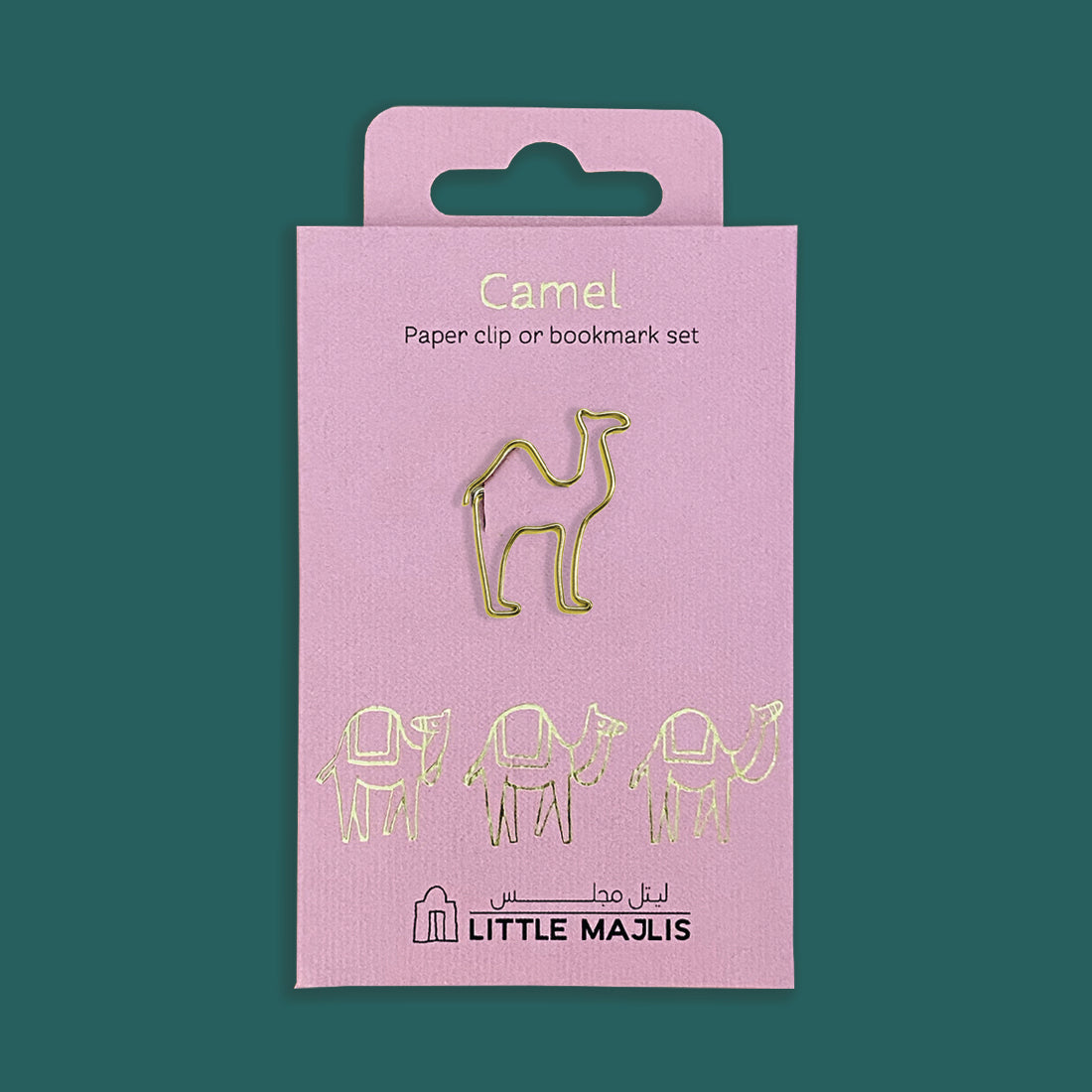 Camel Paper Clip Set - Little Majlis