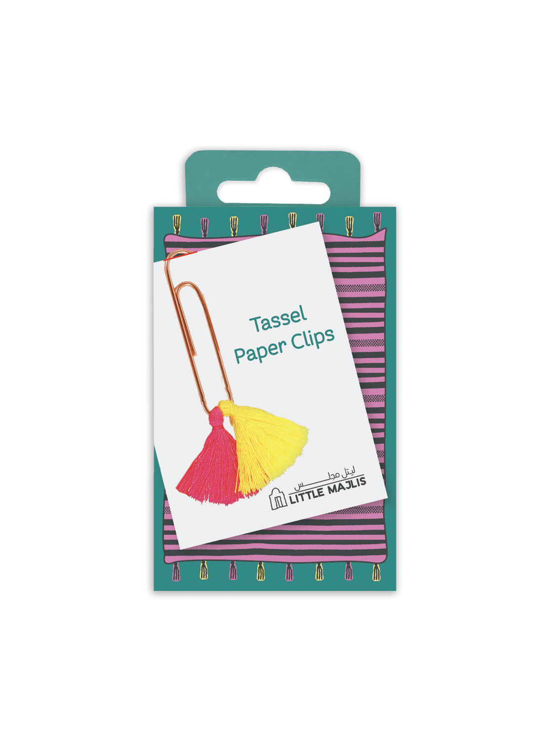 Jumbo tassel Paper Clip Set of 5