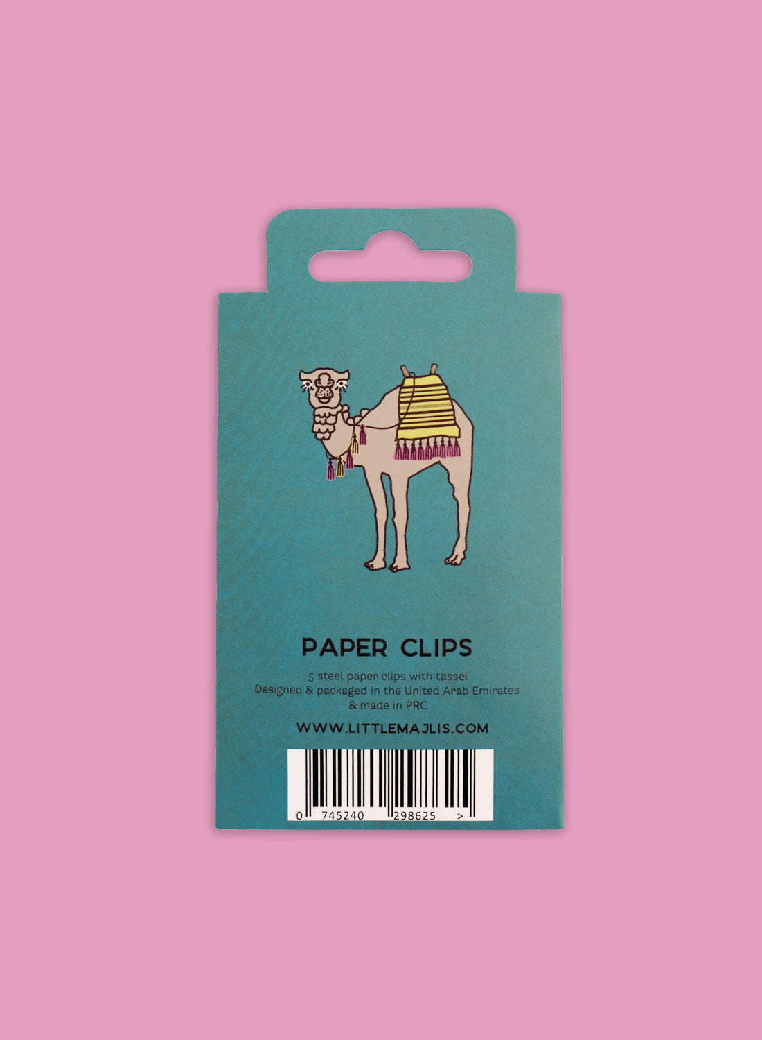Jumbo tassel Paper Clip Set of 5