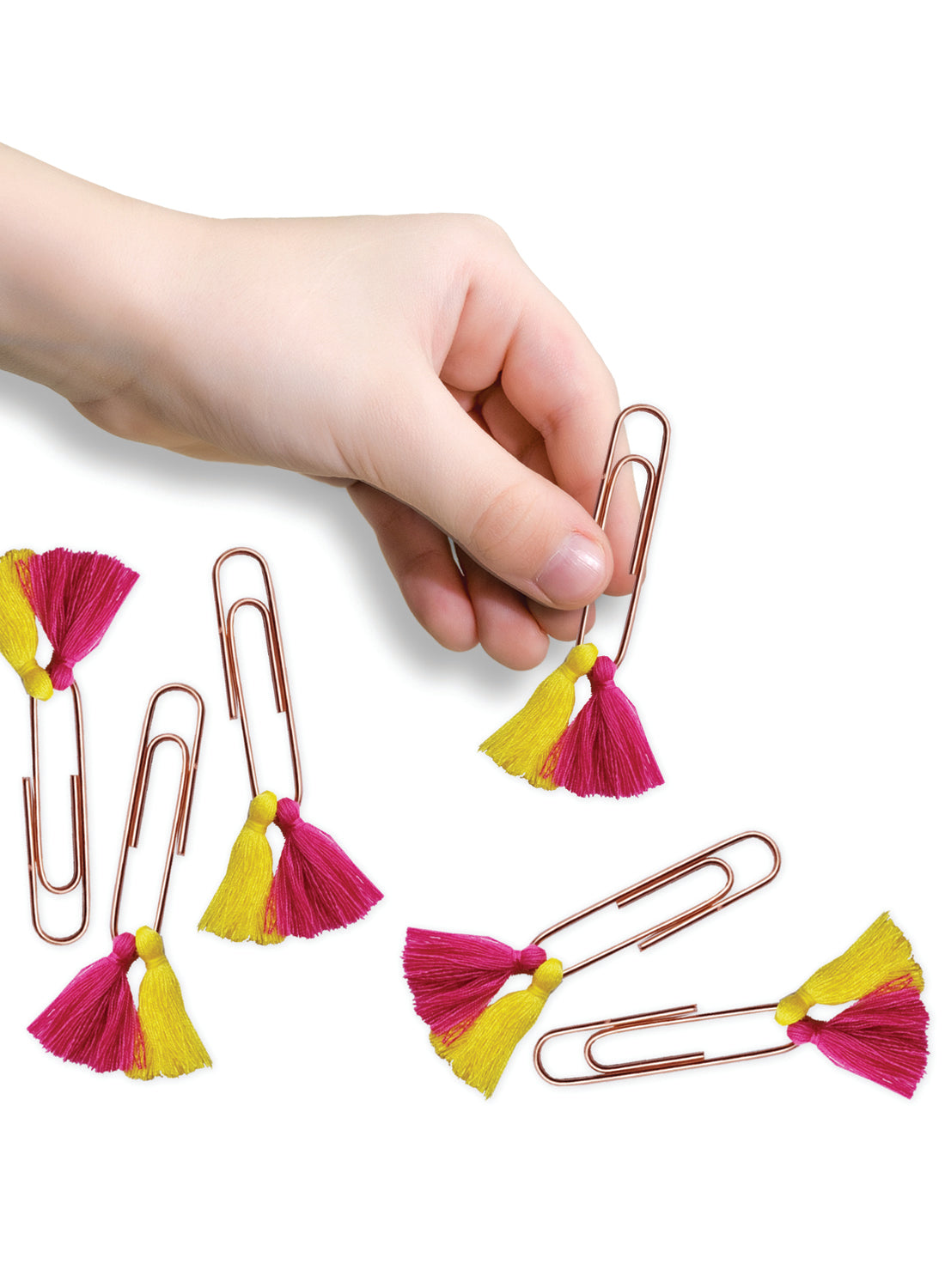 Jumbo tassel Paper Clip Set of 5