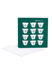 Greeting card – ma'am sir