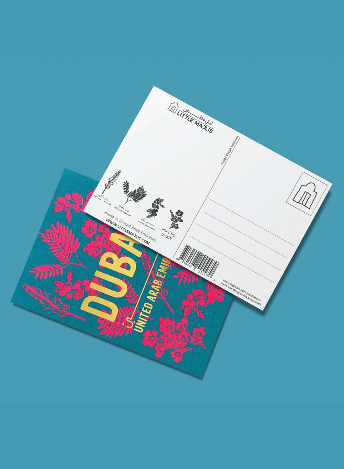 Postcard – Dubai botanicals