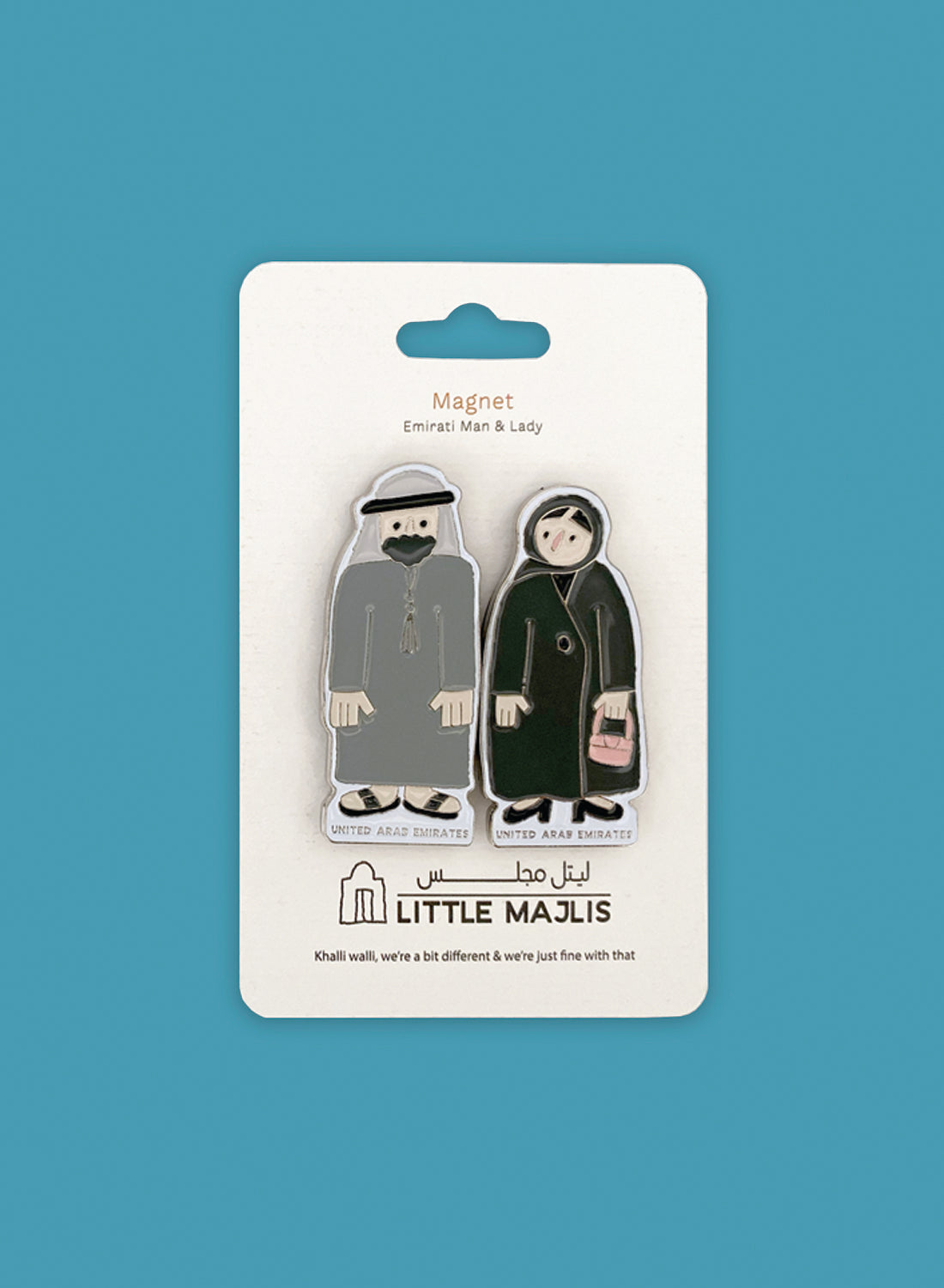 Magnet – Emirati Man & Lady Set