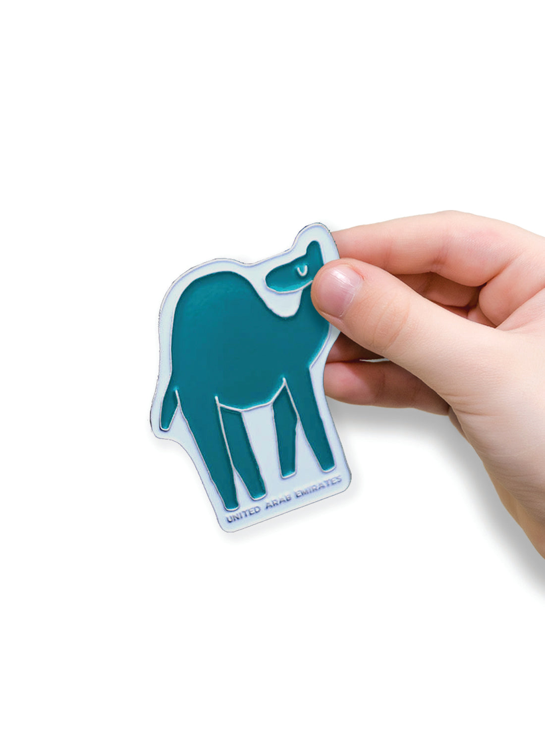Magnet – Camel, teal