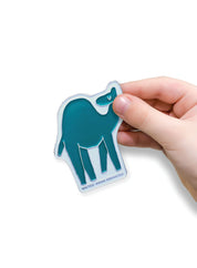 Magnet – Camel, teal
