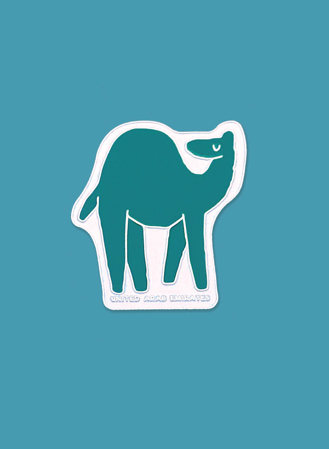Magnet – Camel, teal
