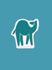 Magnet – Camel, teal