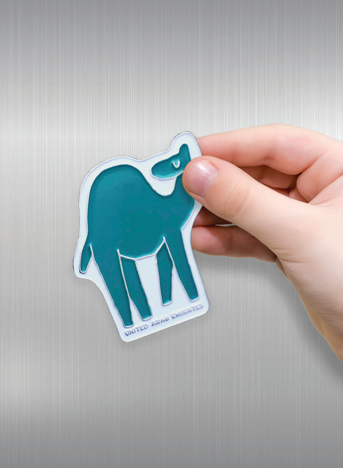 Magnet – Camel, teal
