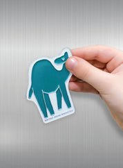 Magnet – Camel, teal