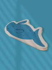 Dugong notebook, blue