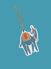 Gift tag set of 8, Party Camels