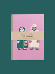 A5 notebook gatefold – Emirati Man & Lady