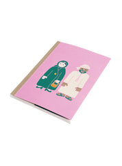 A5 notebook gatefold – Emirati Man & Lady