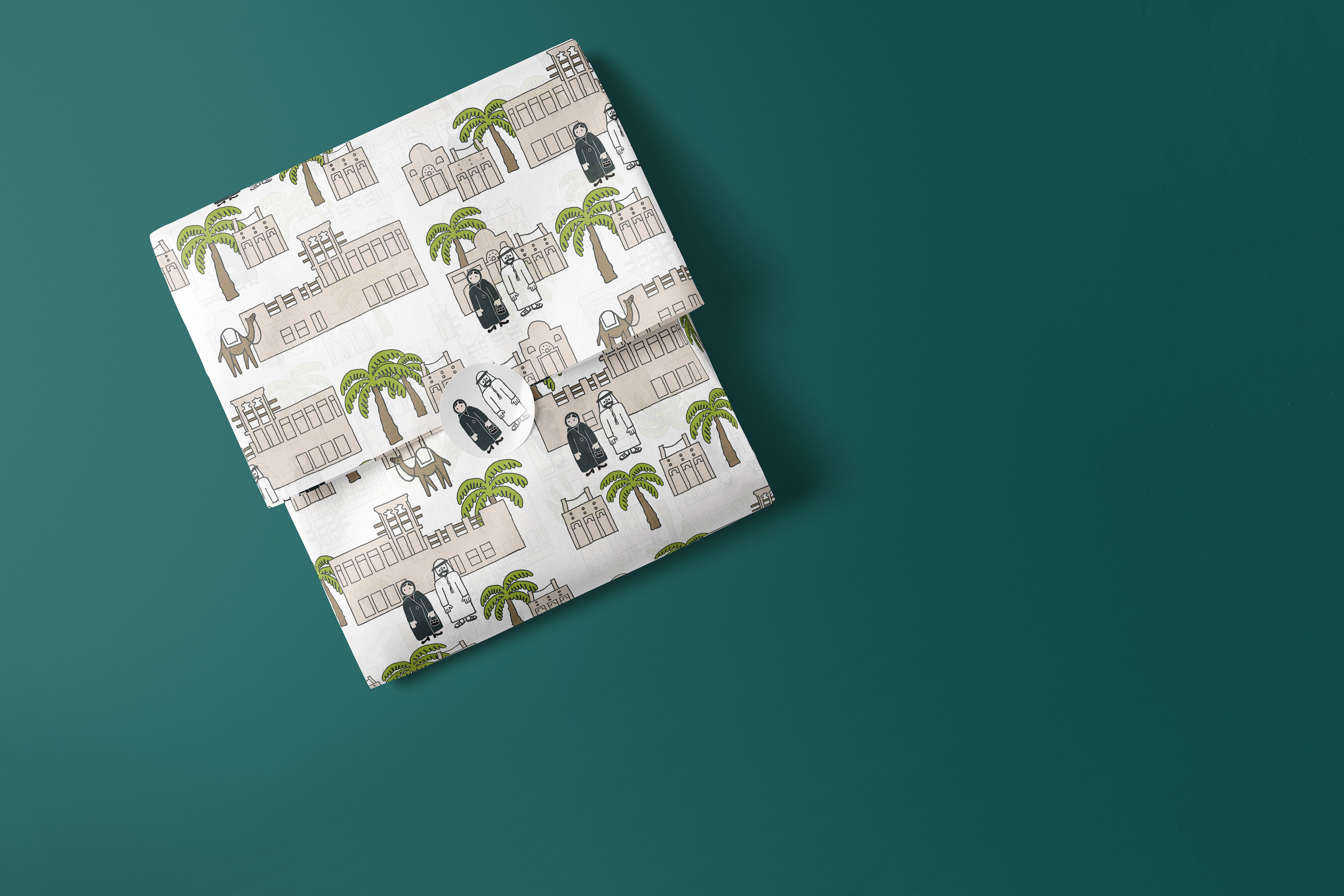 Wrapped_Tissue_Paper_Package_with_Sticker_freej_2.jpg